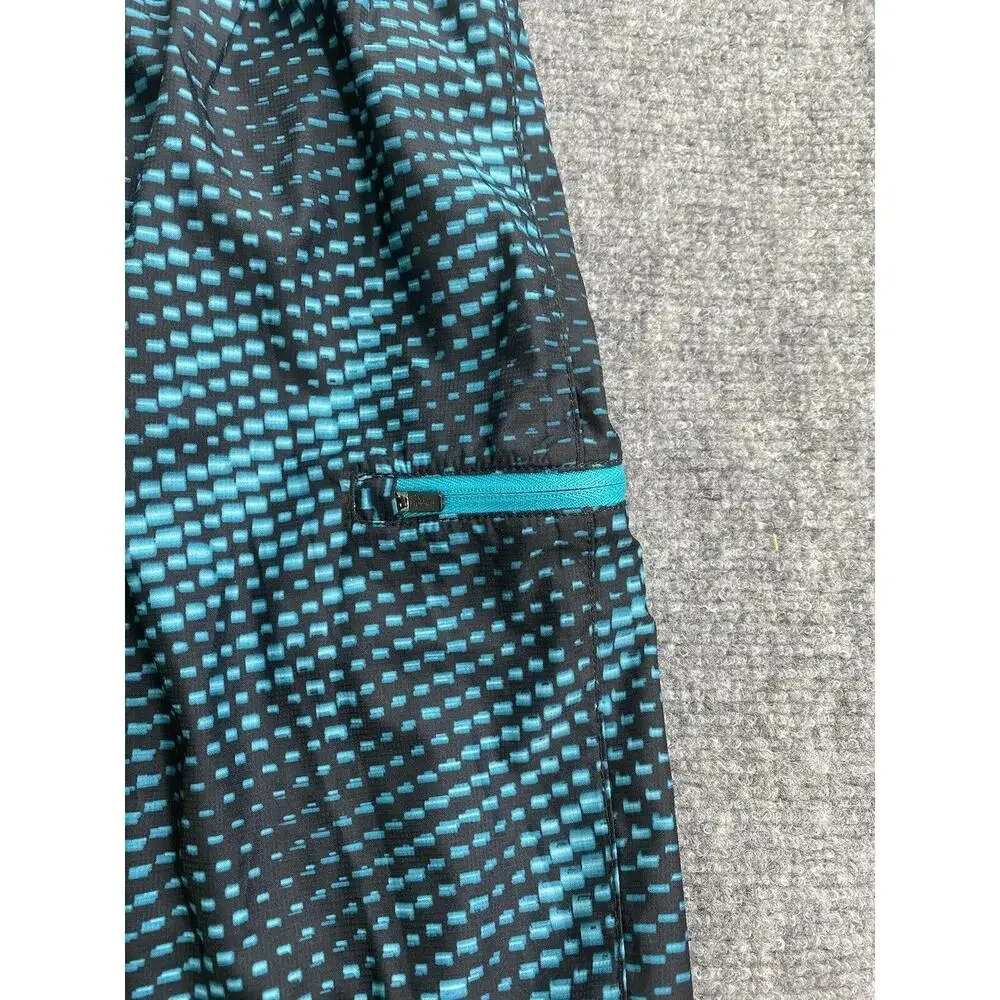 Speedo Swim Trunks Mens XXL Aqua‎ Black Active Swim Athletic TurboDri Poolside